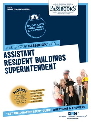 cover image of Assistant Resident Buildings Superintendent